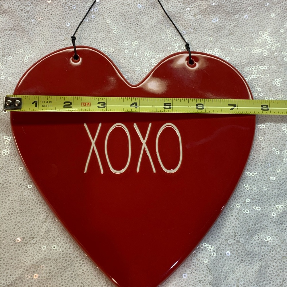 RAE DUNN “XOXO” Valentine Heart - Picture 3 of 4